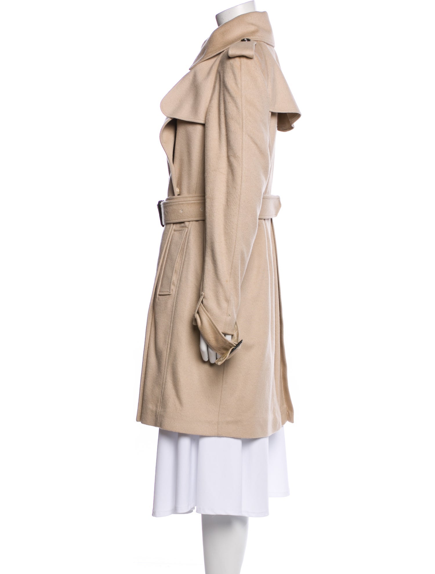 Burberry London Cashmere Trench Coat