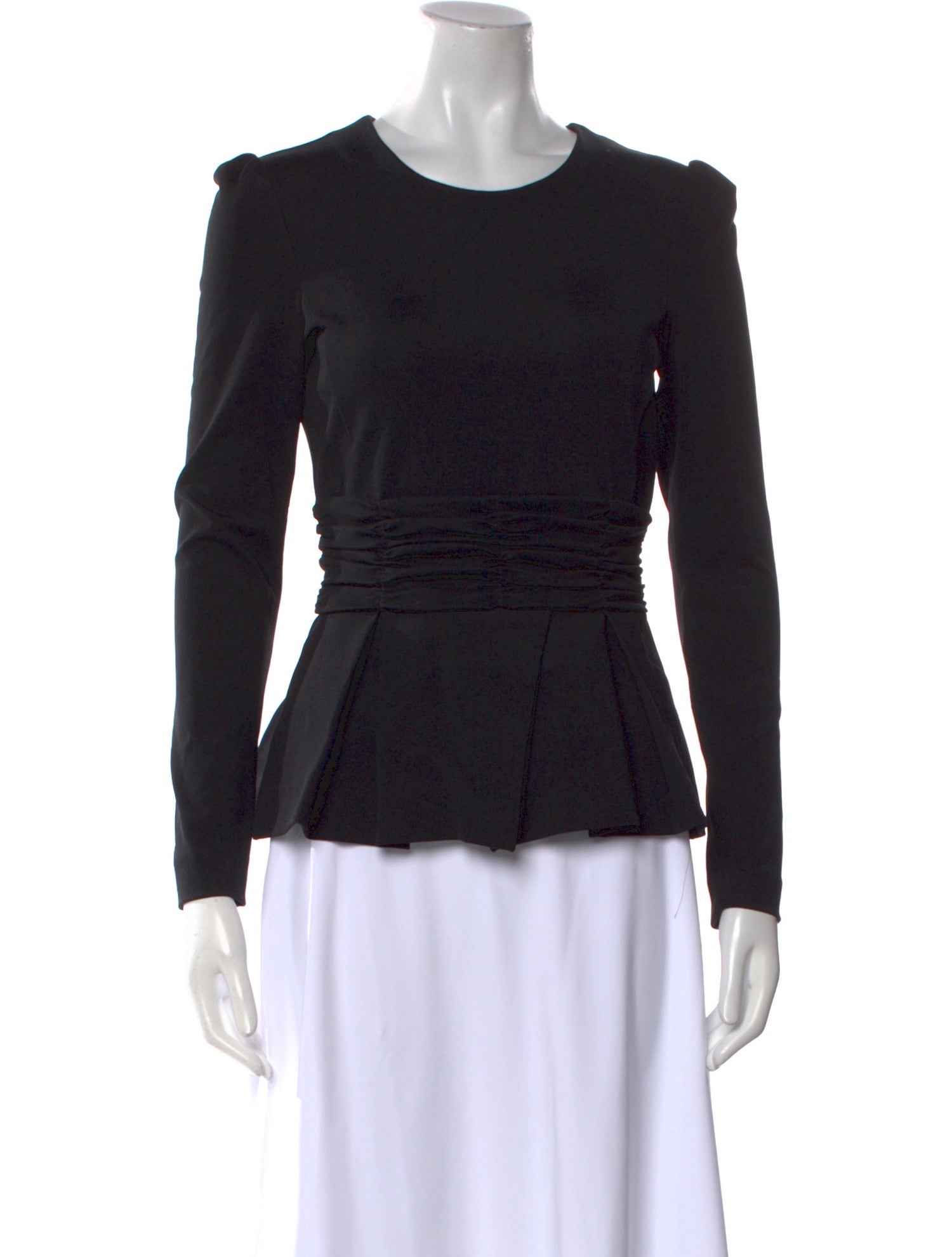 Burberry London Crew Neck Long Sleeve Top