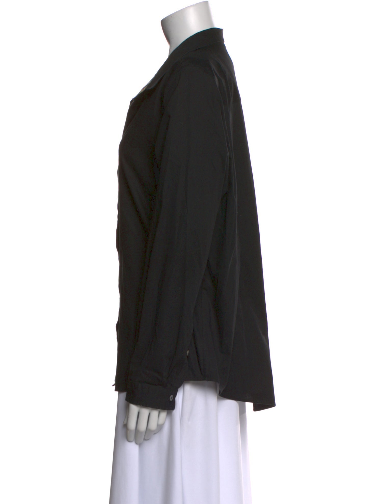 Burberry London Long Sleeve Button-Up Top