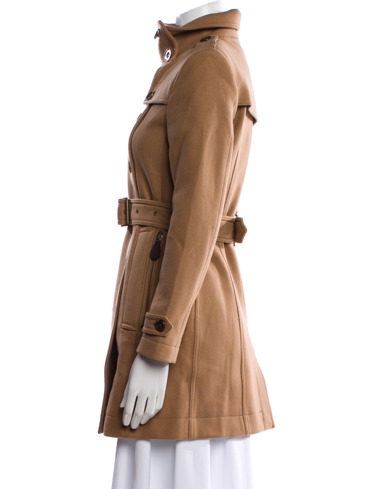 Burberry Virgin Wool Trench Coat