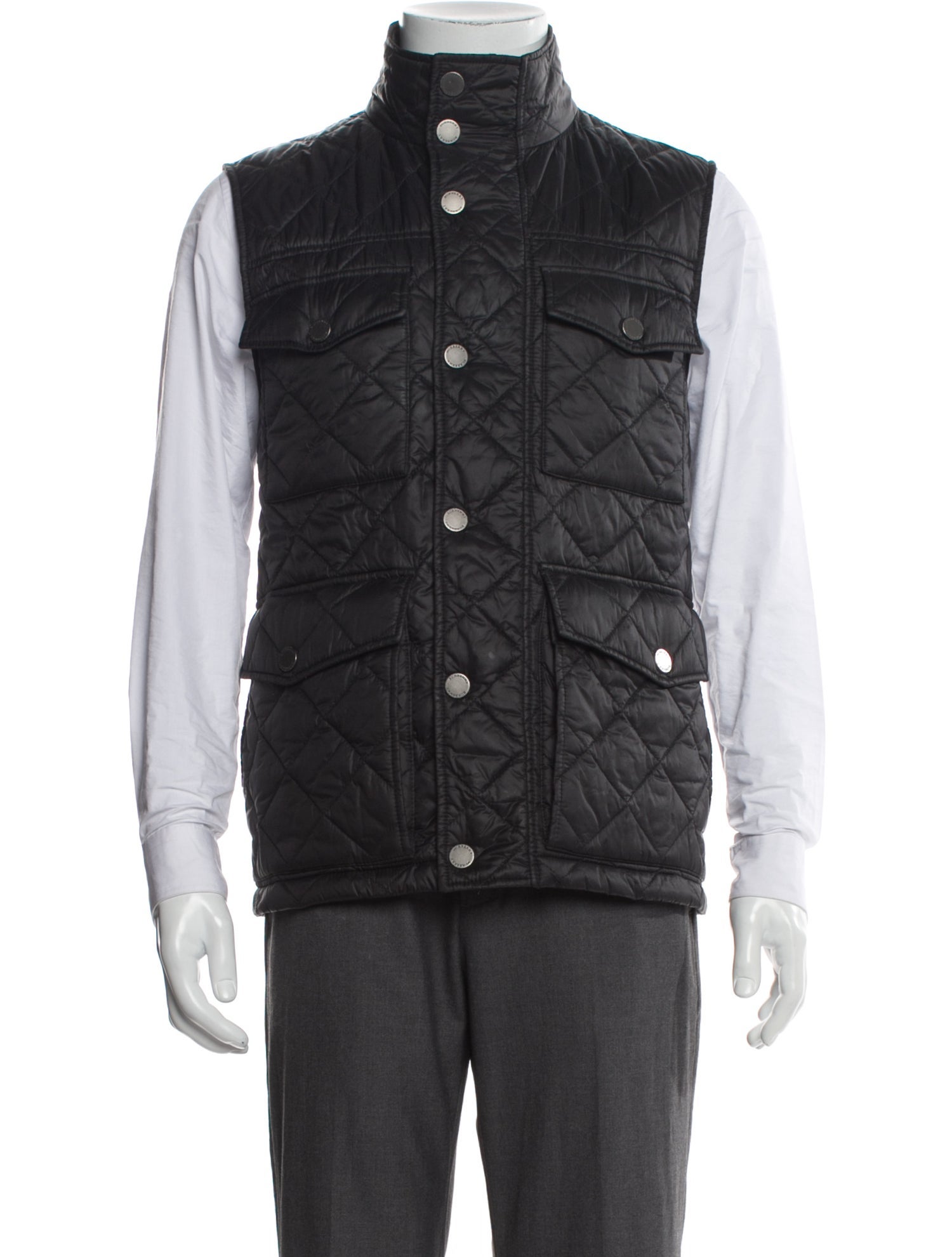 Burberry London House Check Pattern Vest