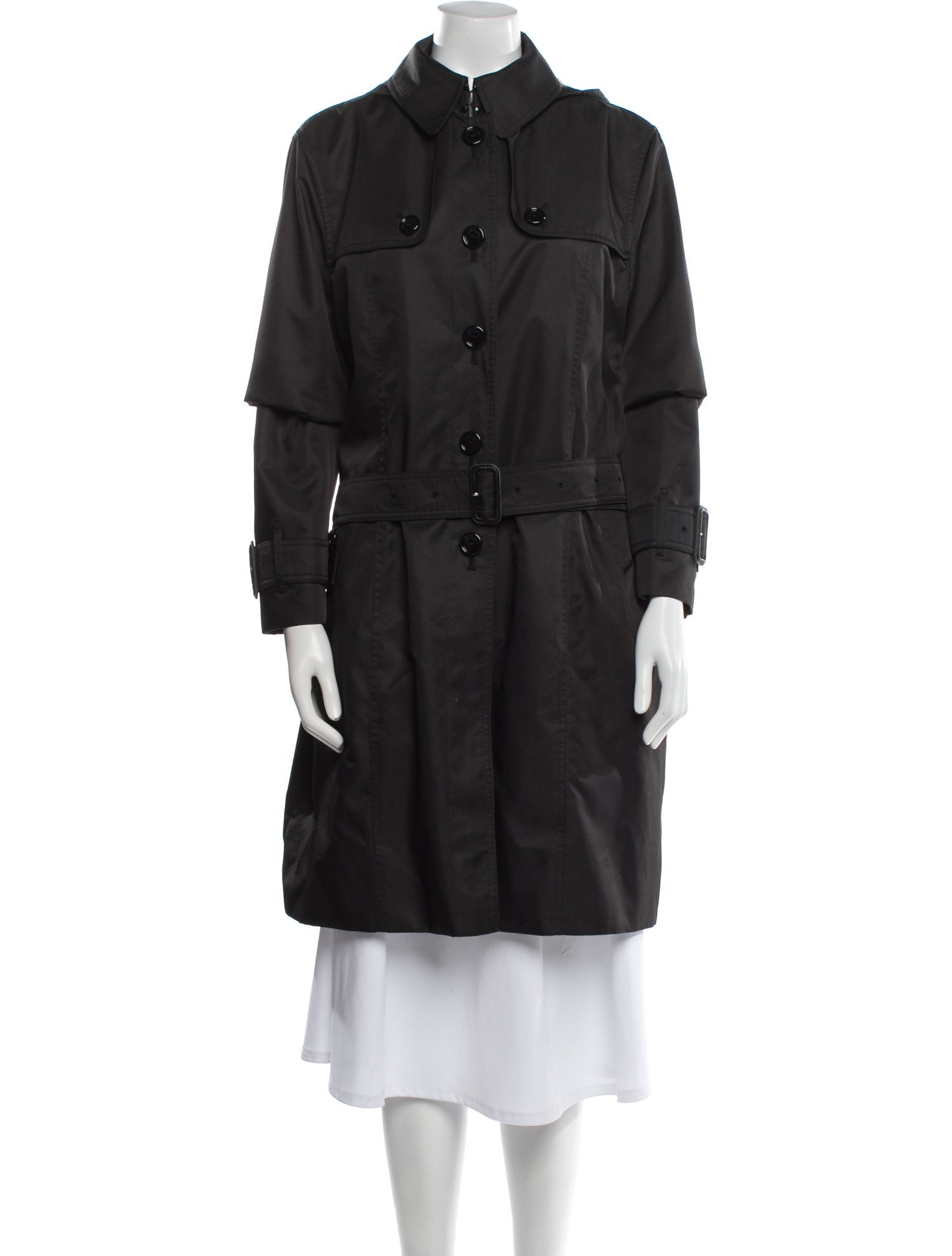 Burberry London Wool Trench Coat