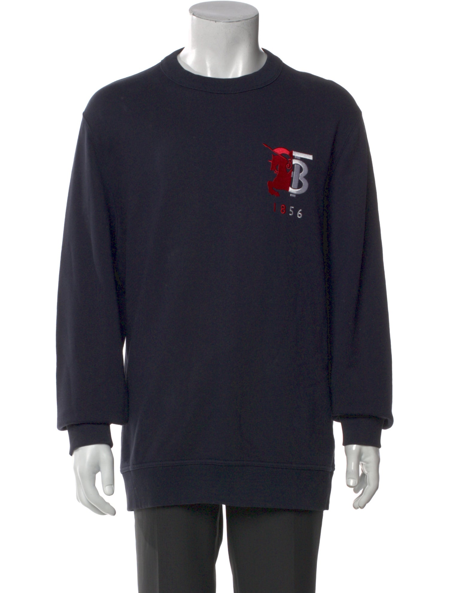 Burberry Graphic Print Crew Neck Sweatshirt