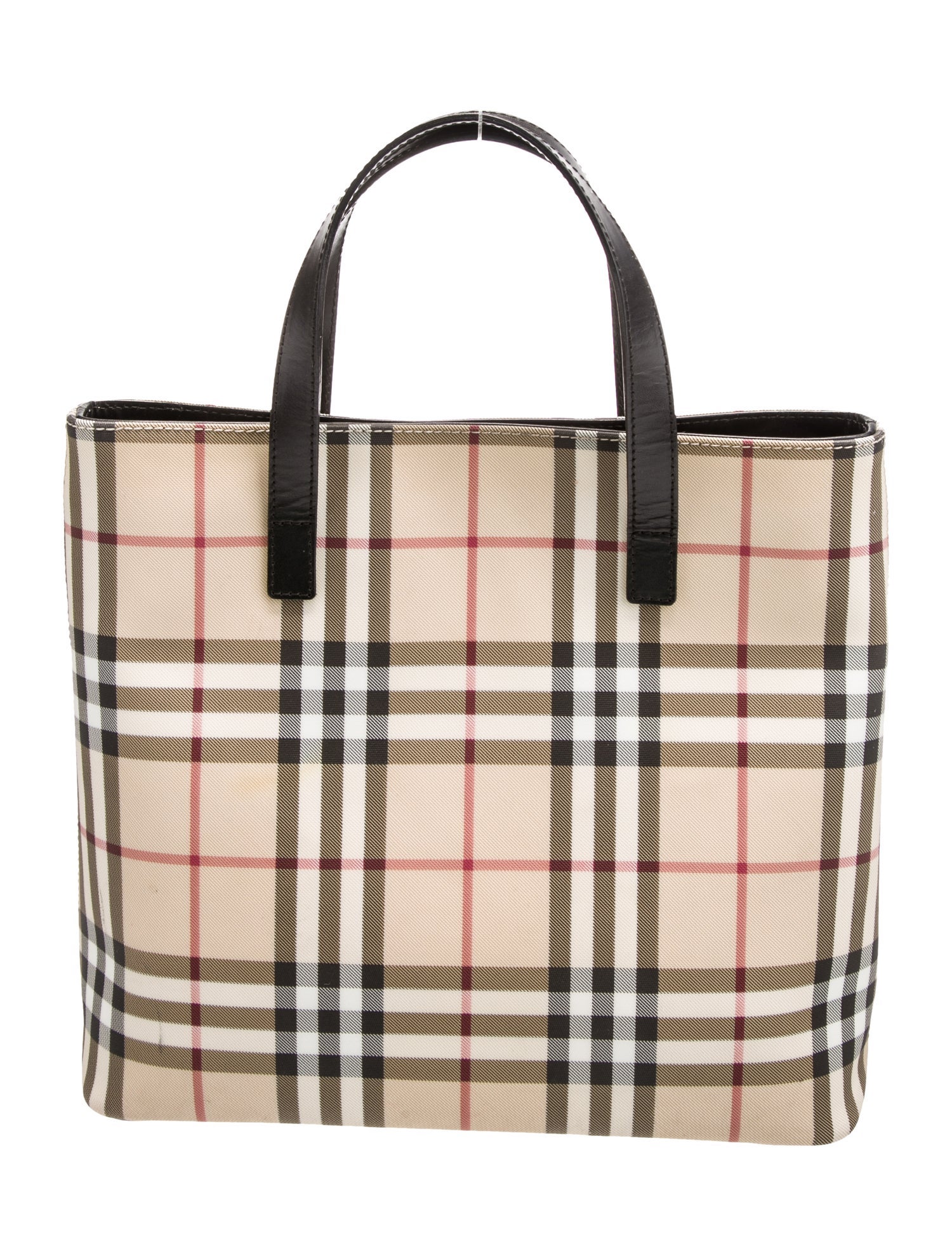 Burberry London Nova Check Top Handle Bag