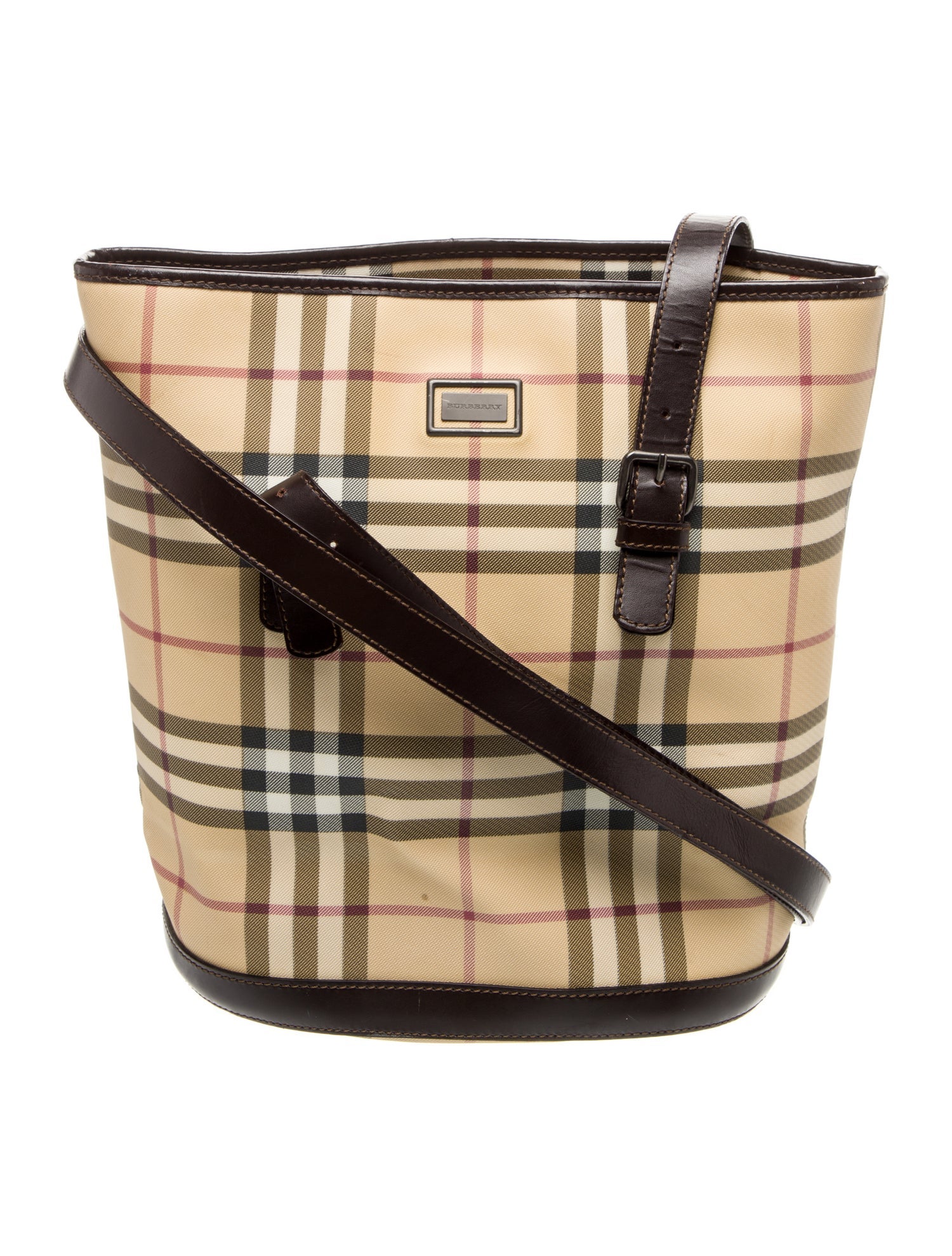 Burberry London Nova Check Shoulder Bag