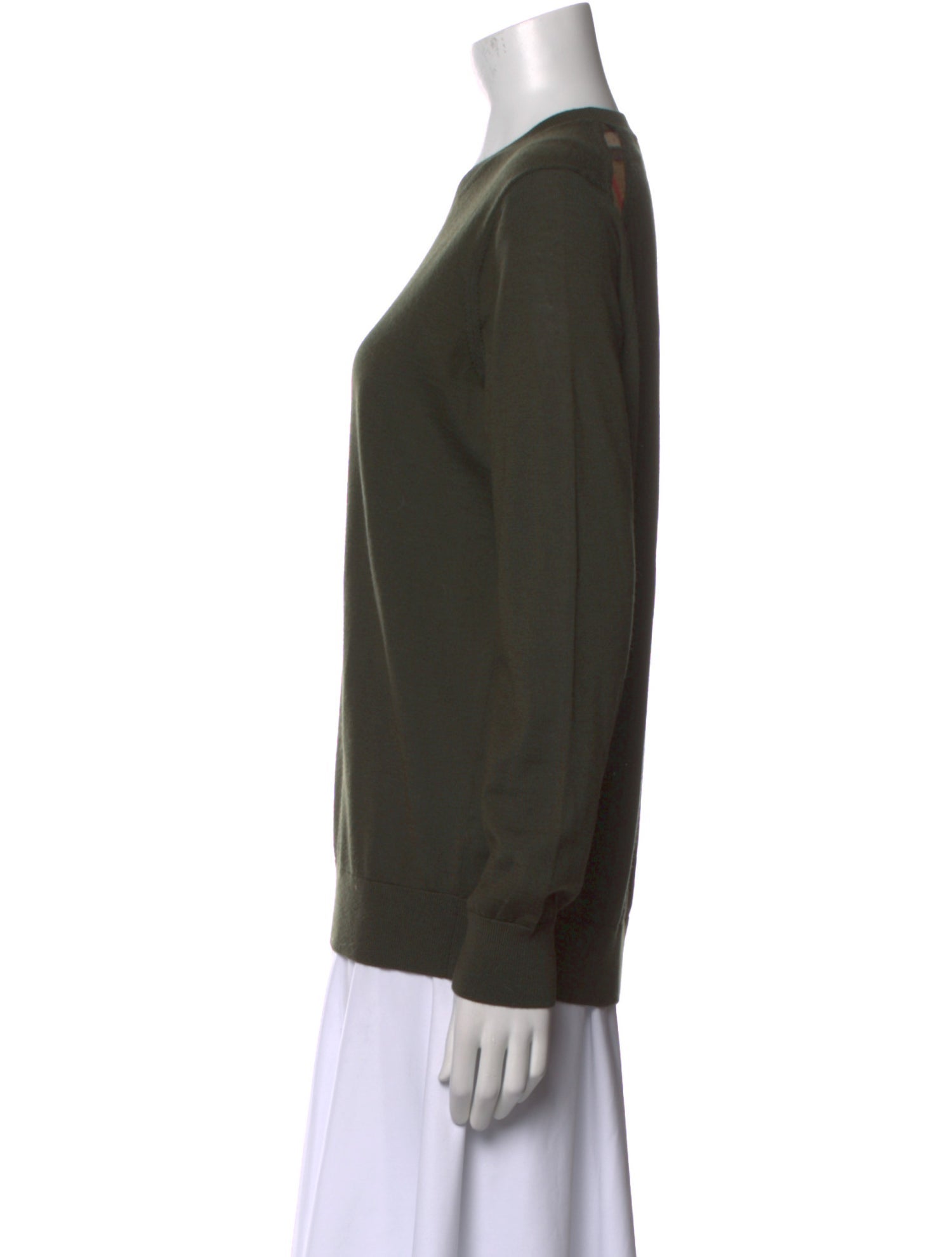 Burberry Wool Crew Neck Sweater