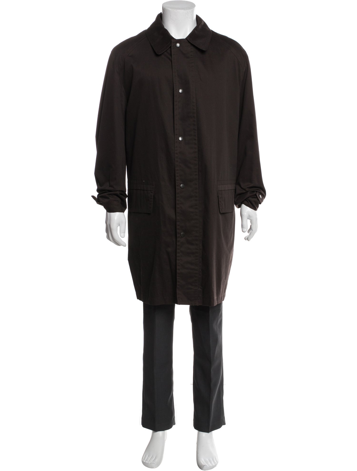 Burberry London Wool Trench Coat