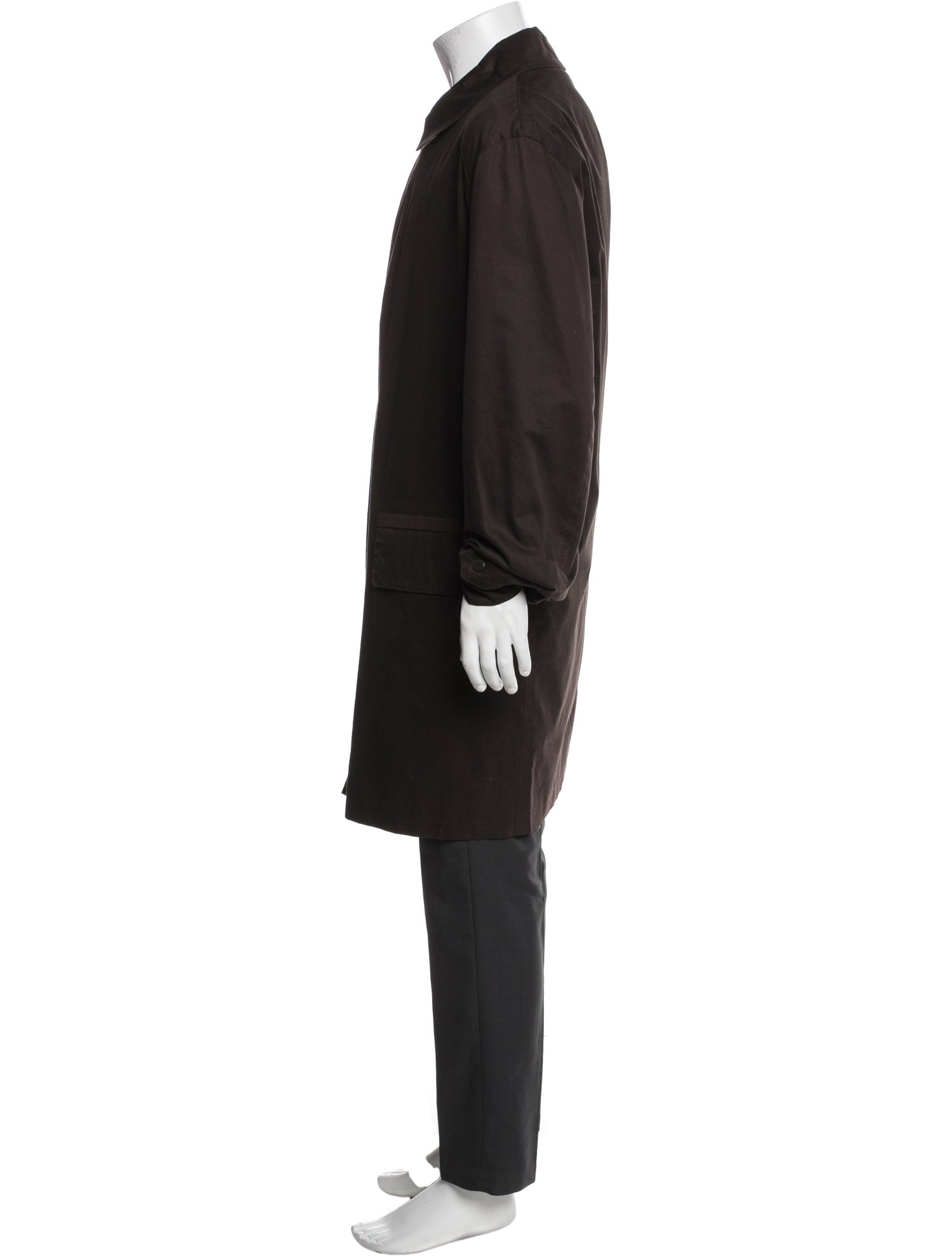 Burberry London Wool Trench Coat