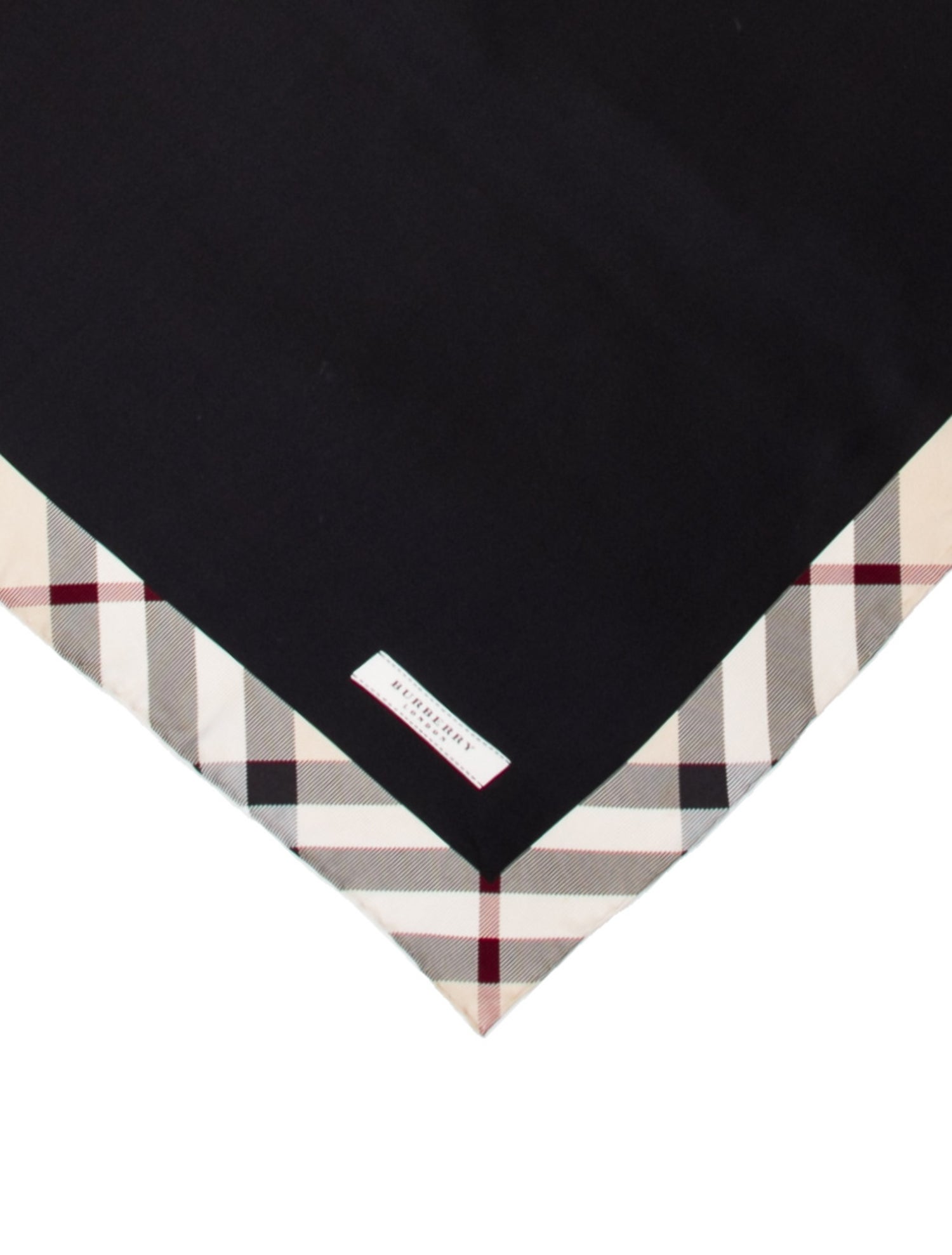 Burberry London Silk TB Monogram Scarf