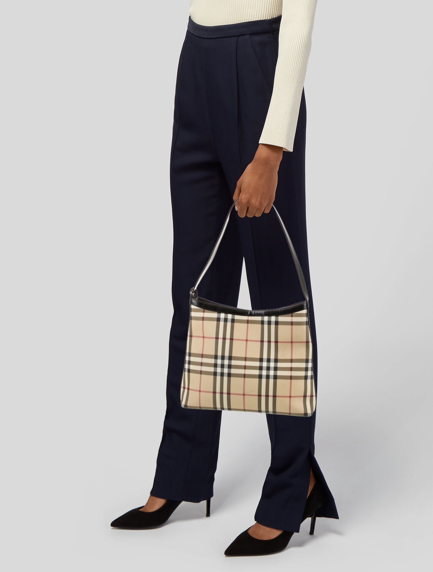 Burberry London House Check Shoulder Bag