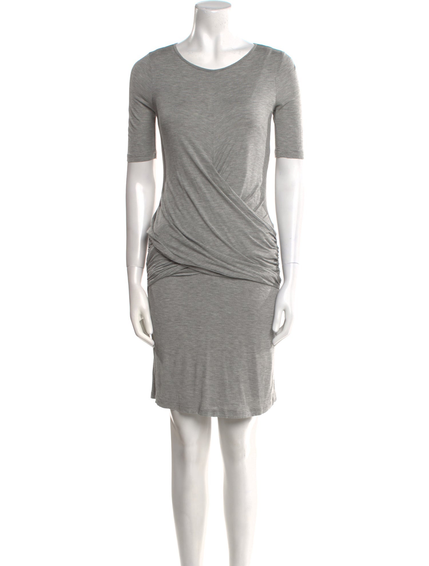 Burberry London Scoop Neck Mini Dress