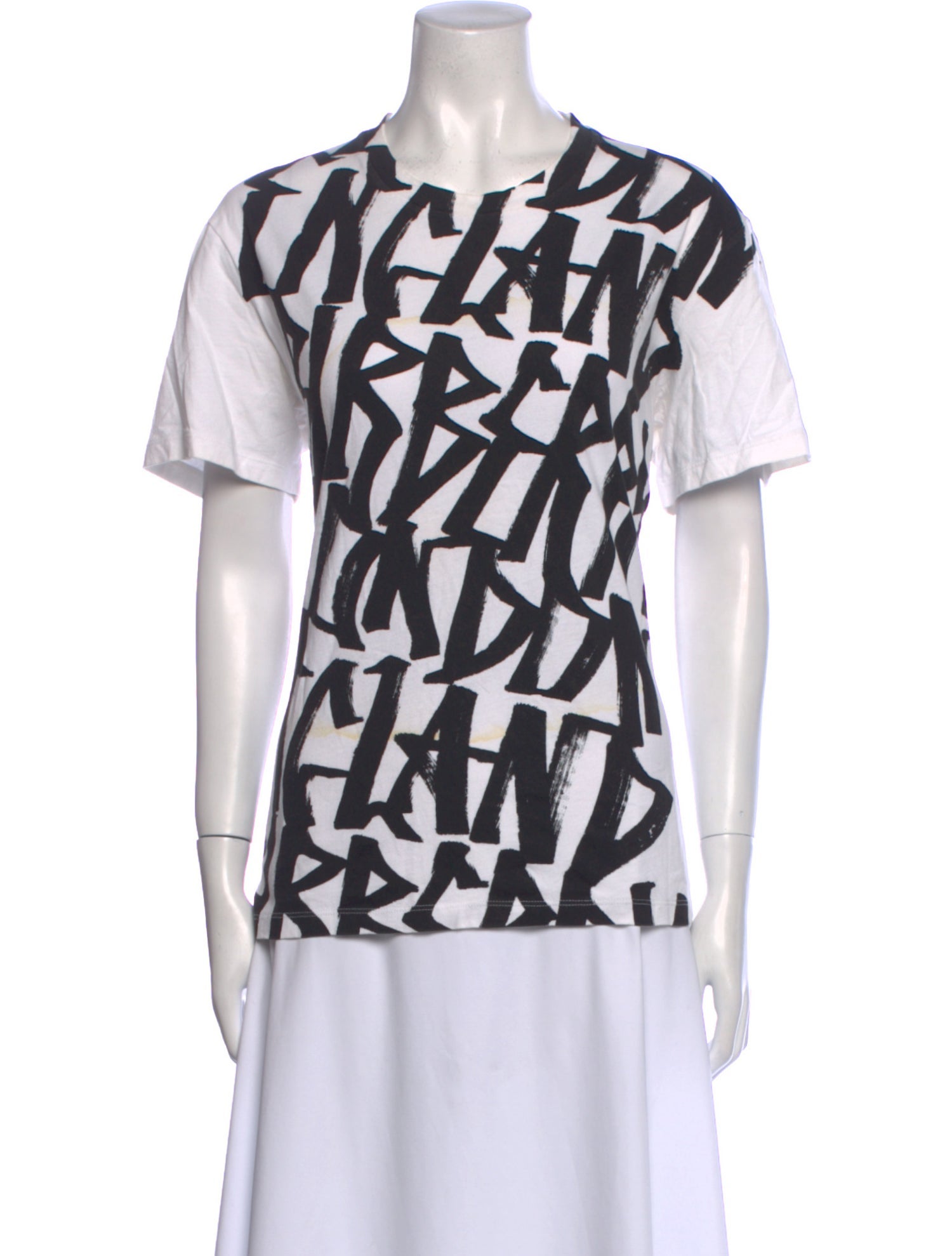 Burberry Printed Crew Neck T-Shirt