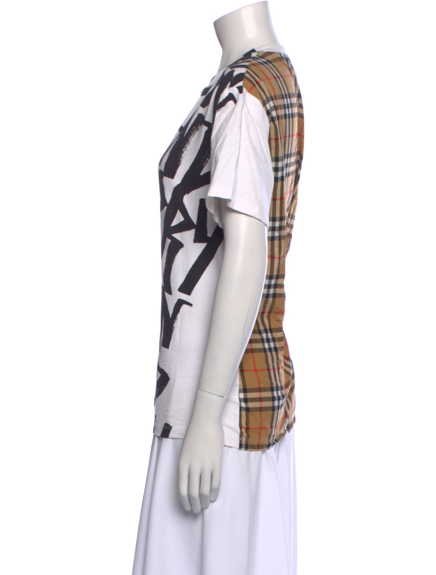 Burberry Printed Crew Neck T-Shirt