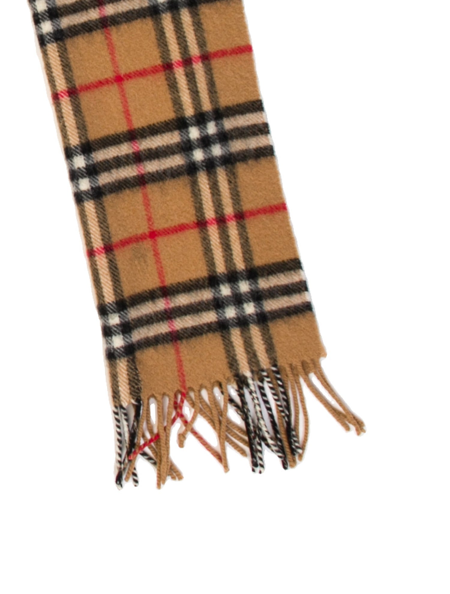Burberry London Lambswool House Check Pattern Scarf