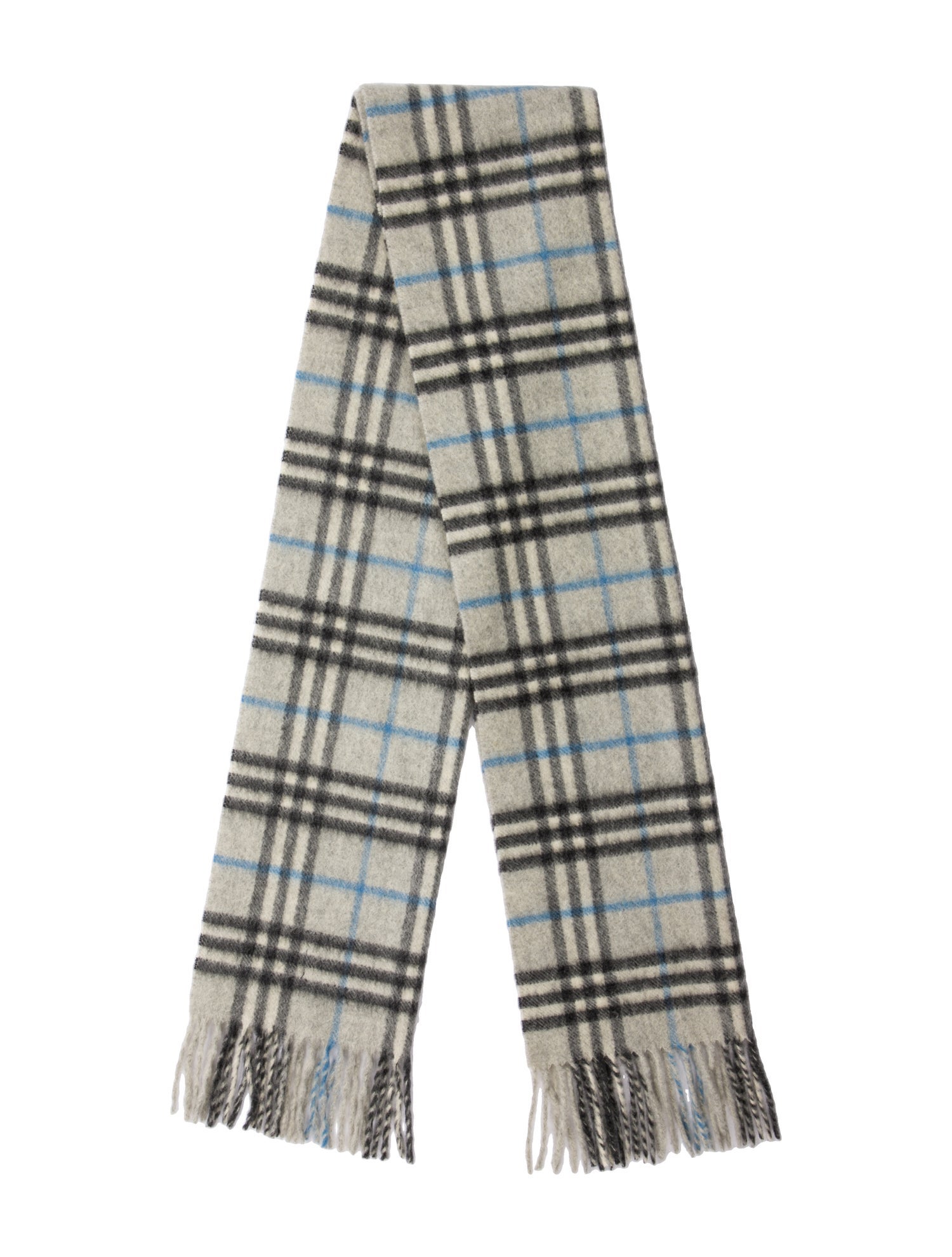 Burberry London Cashmere Striped Scarf