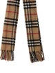 Burberry London Cashmere Nova Check Pattern Scarf
