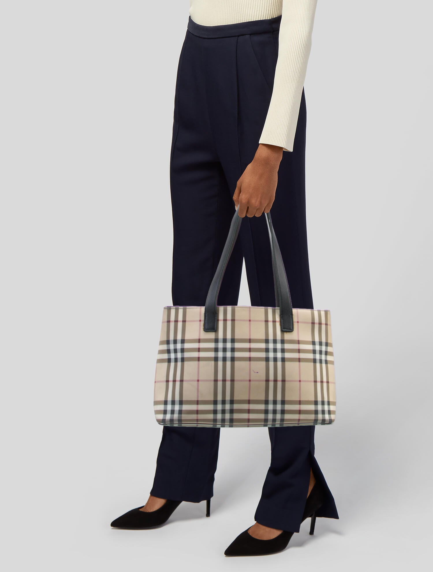 Burberry London Nova Check Tote
