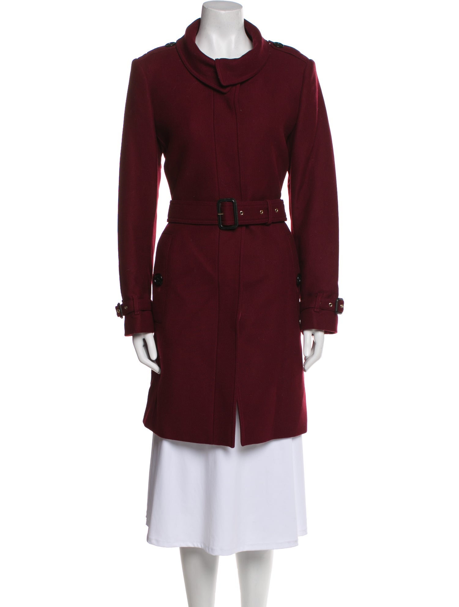 Burberry London Wool Trench Coat