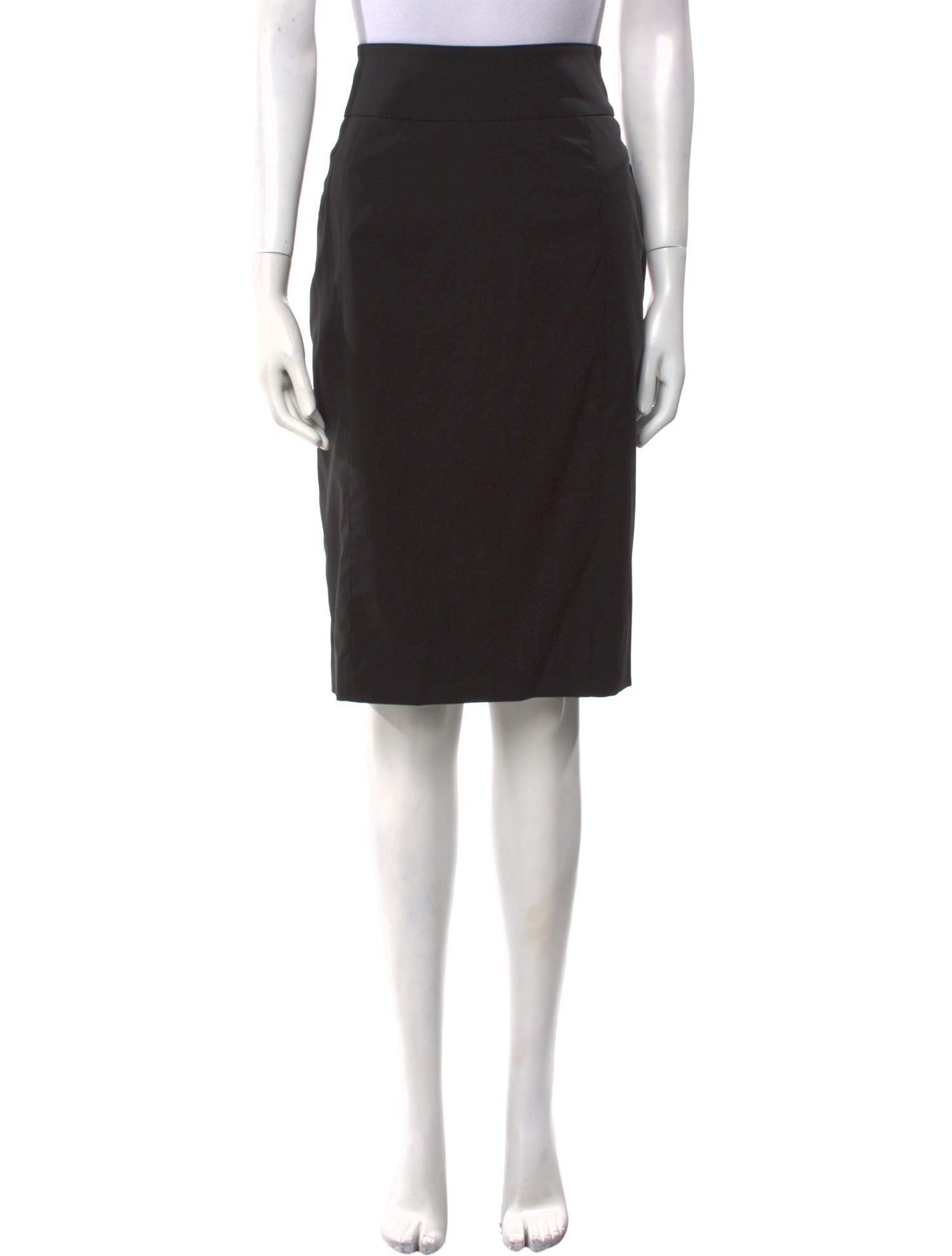 Burberry London Virgin Wool Knee-Length Skirt