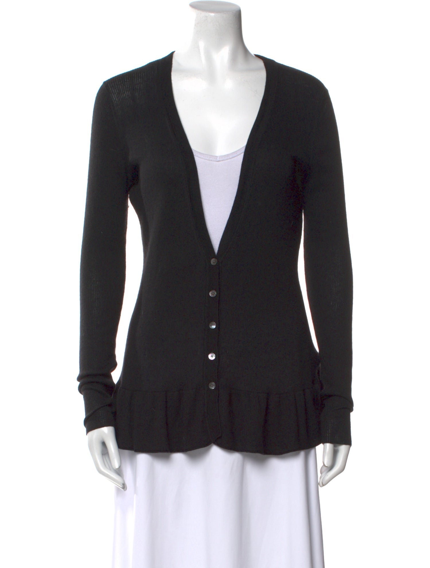 Burberry London Silk V-Neck Sweater