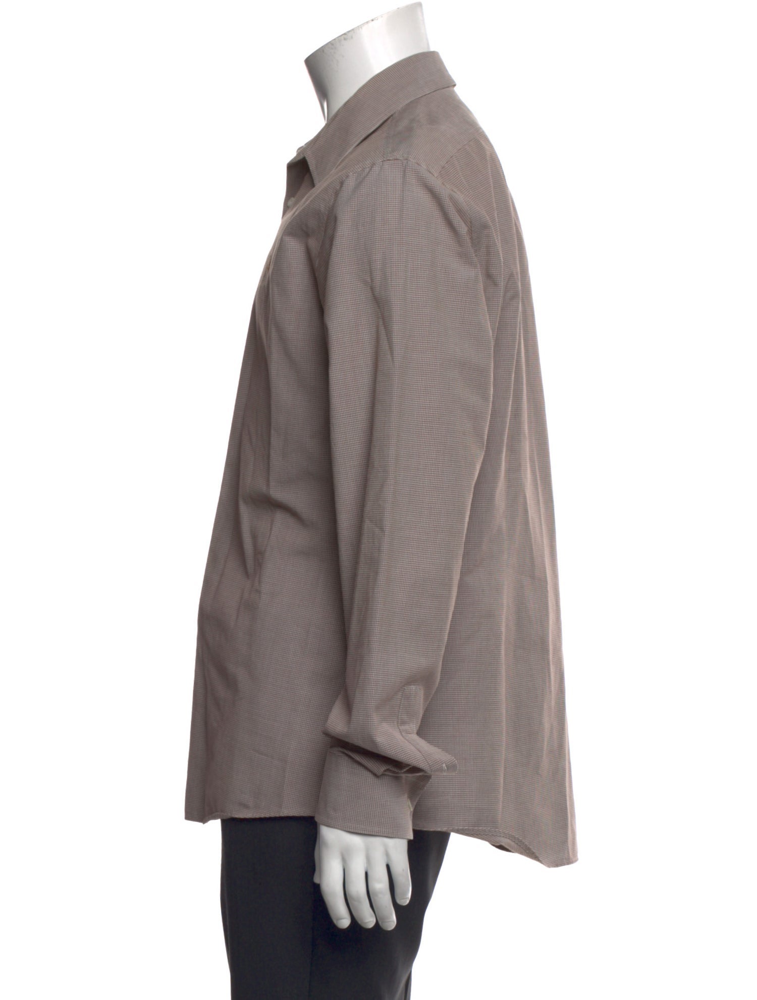 Burberry London Super Nova Check Pattern Long Sleeve Shirt