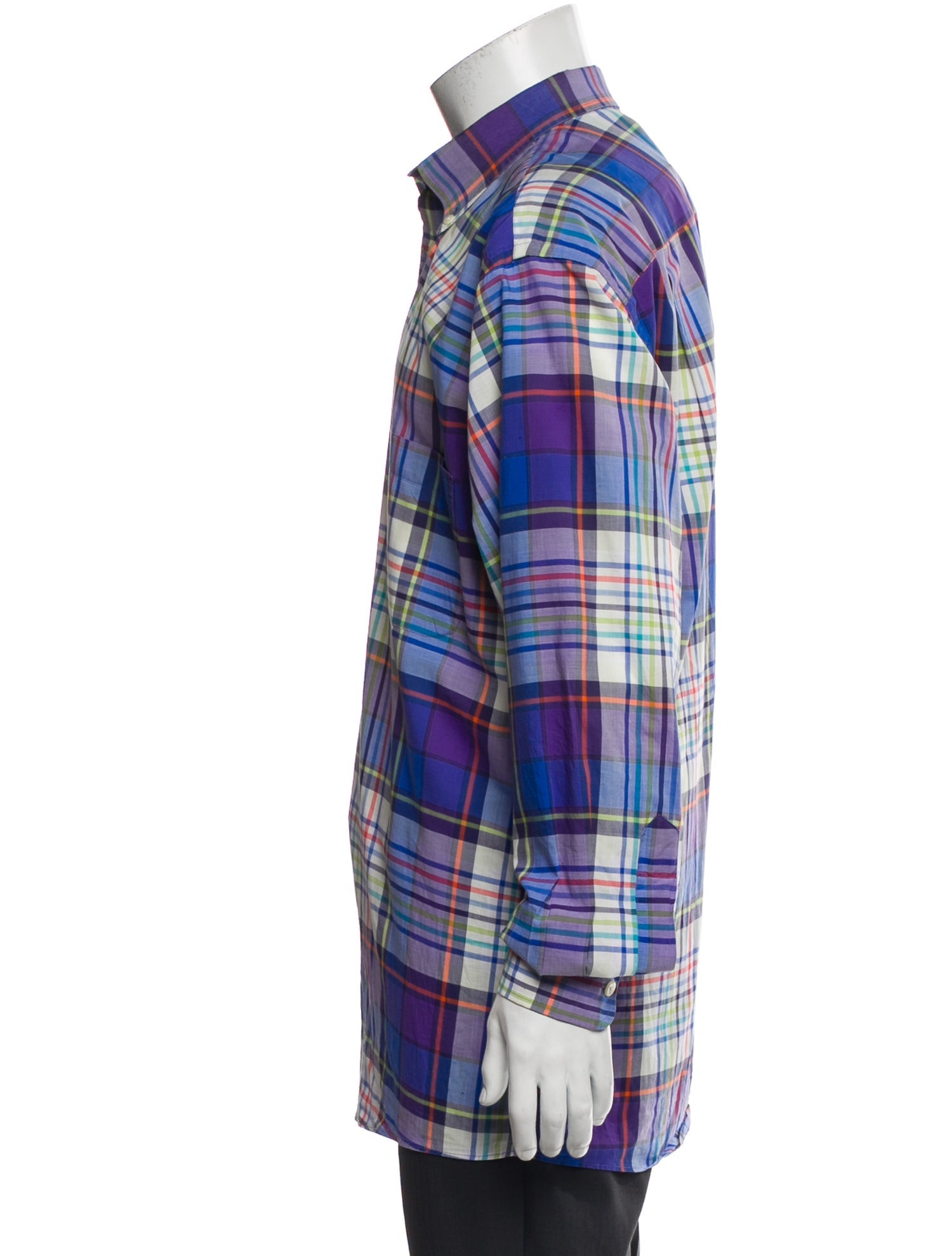 Burberry London Nova Check Pattern Long Sleeve Shirt