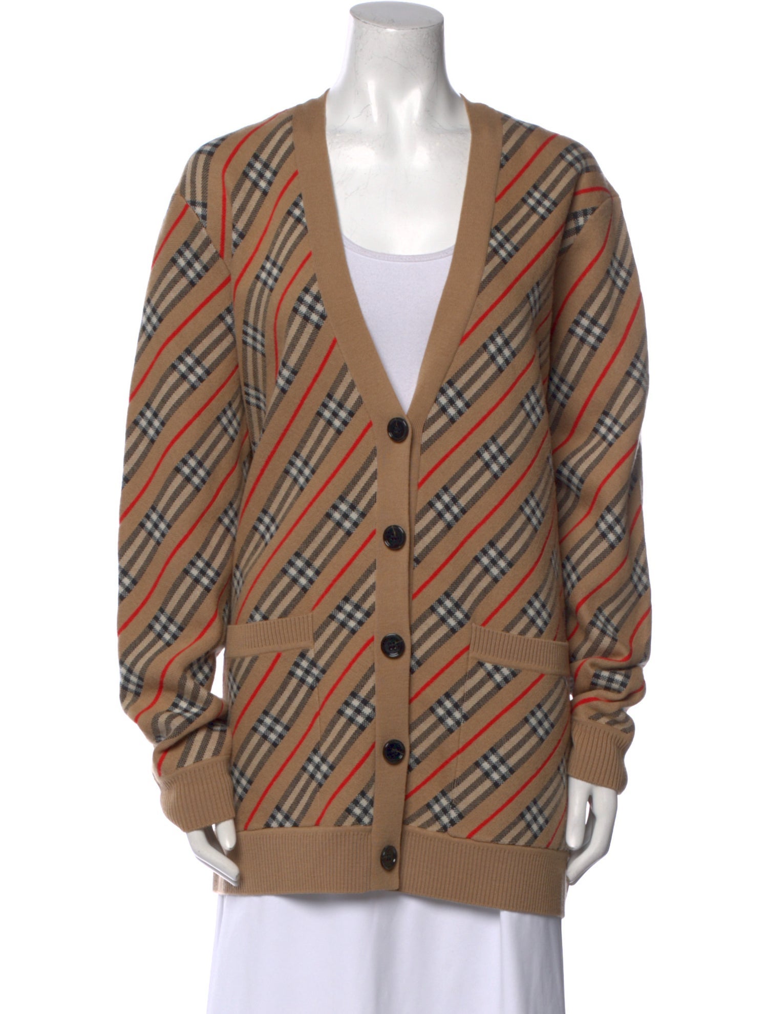 Burberry Merino Wool Striped Sweater