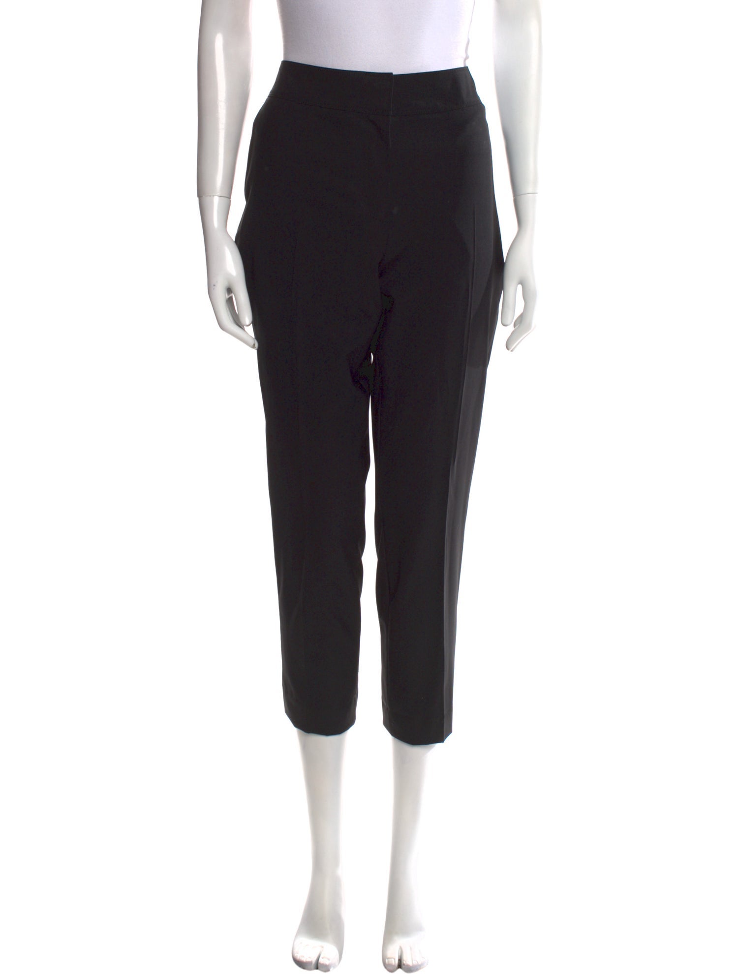 Burberry London Virgin Wool Straight Leg Pants