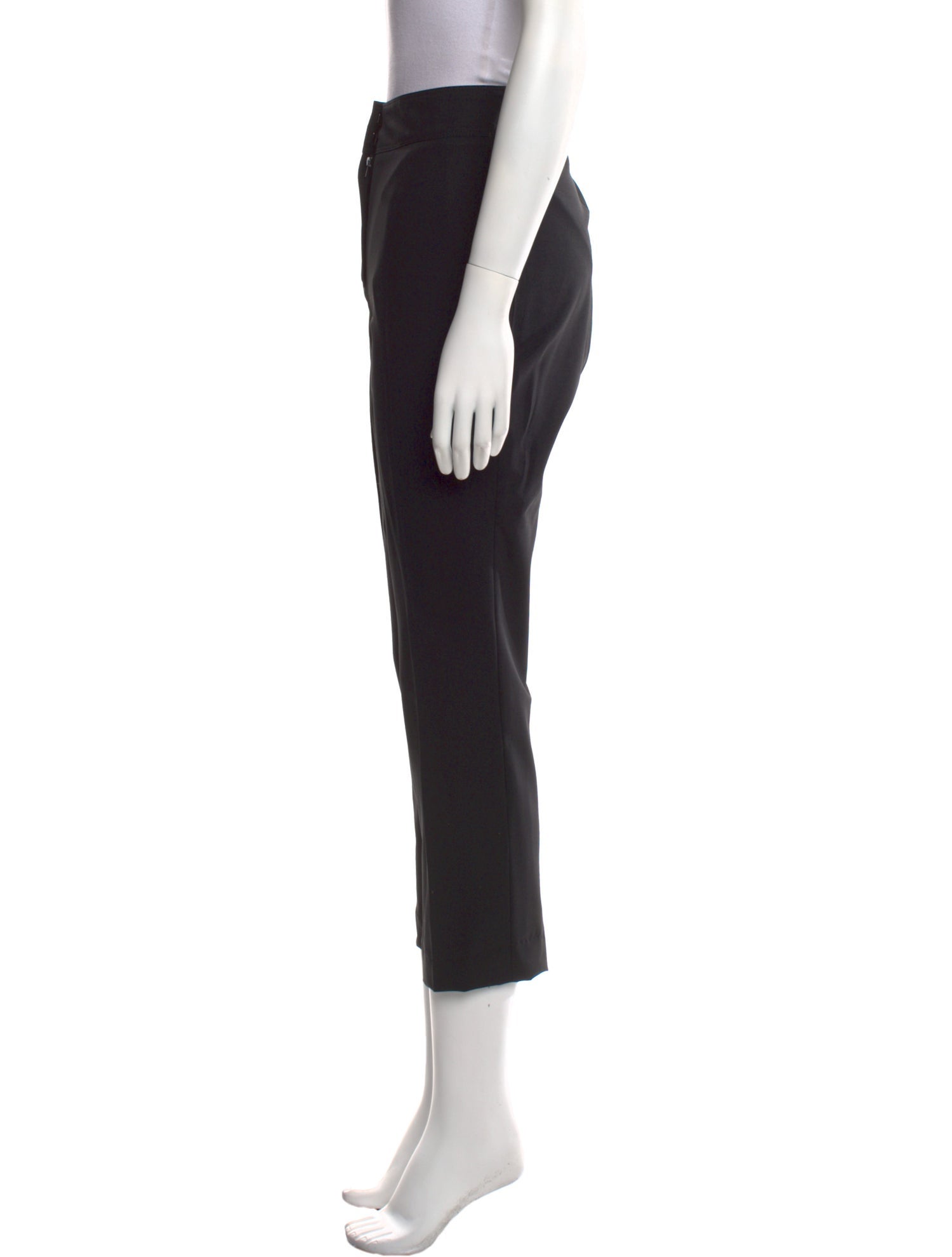 Burberry London Virgin Wool Straight Leg Pants