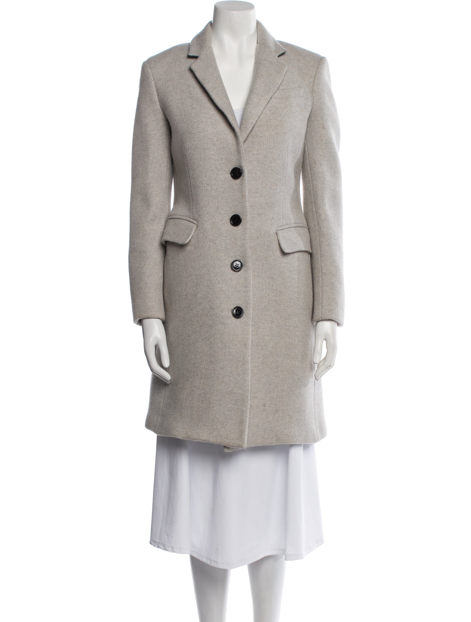 Burberry London Virgin Wool Peacoat