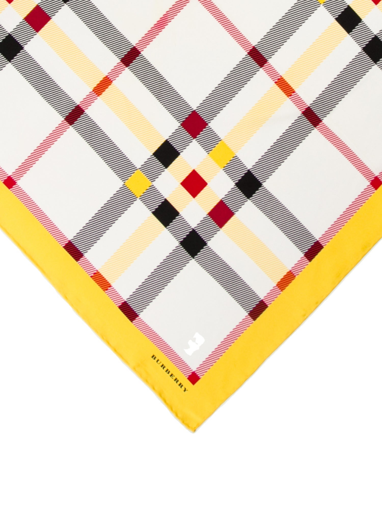 Burberry London Silk Vintage Scarf