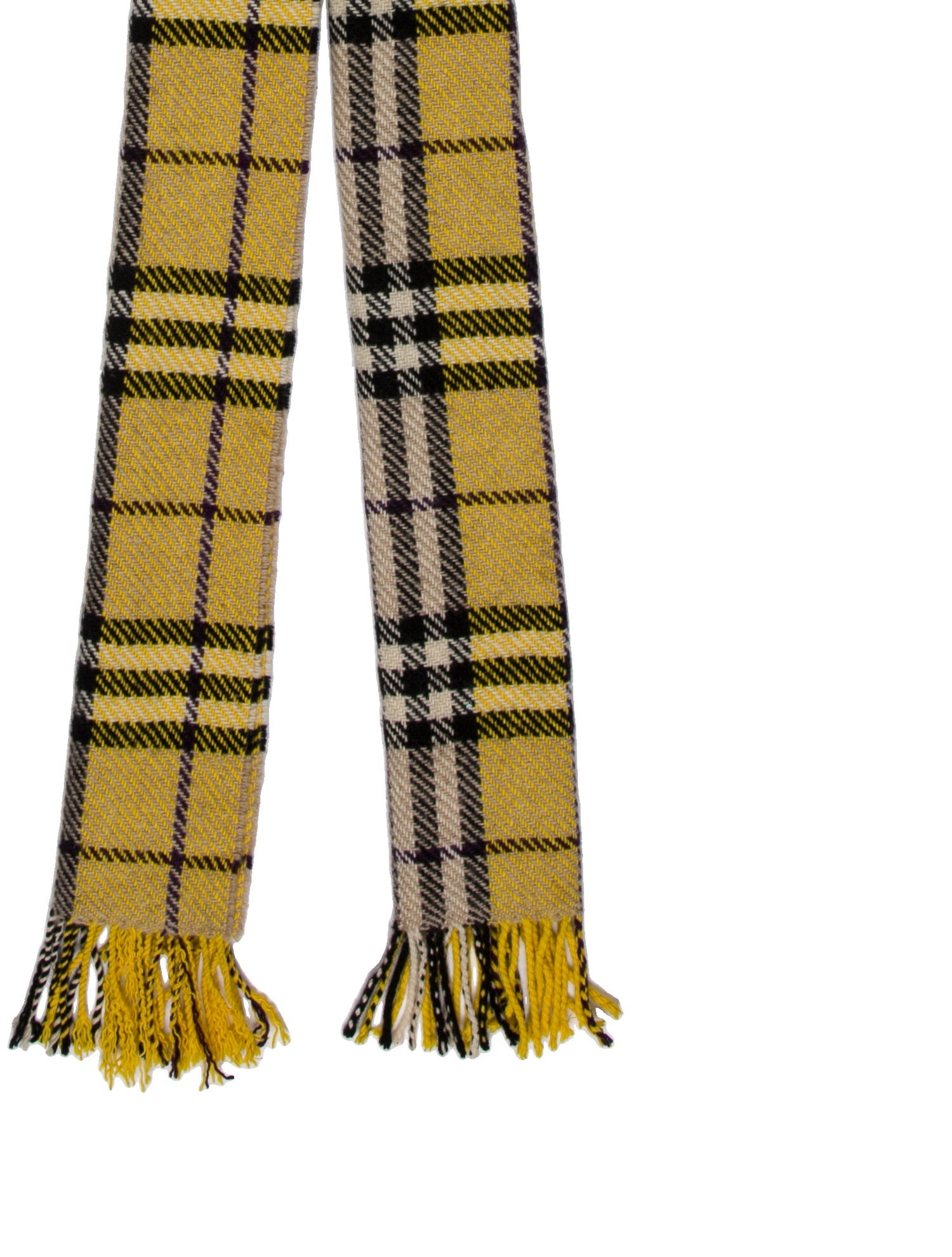 Burberry London Cashmere Striped Scarf