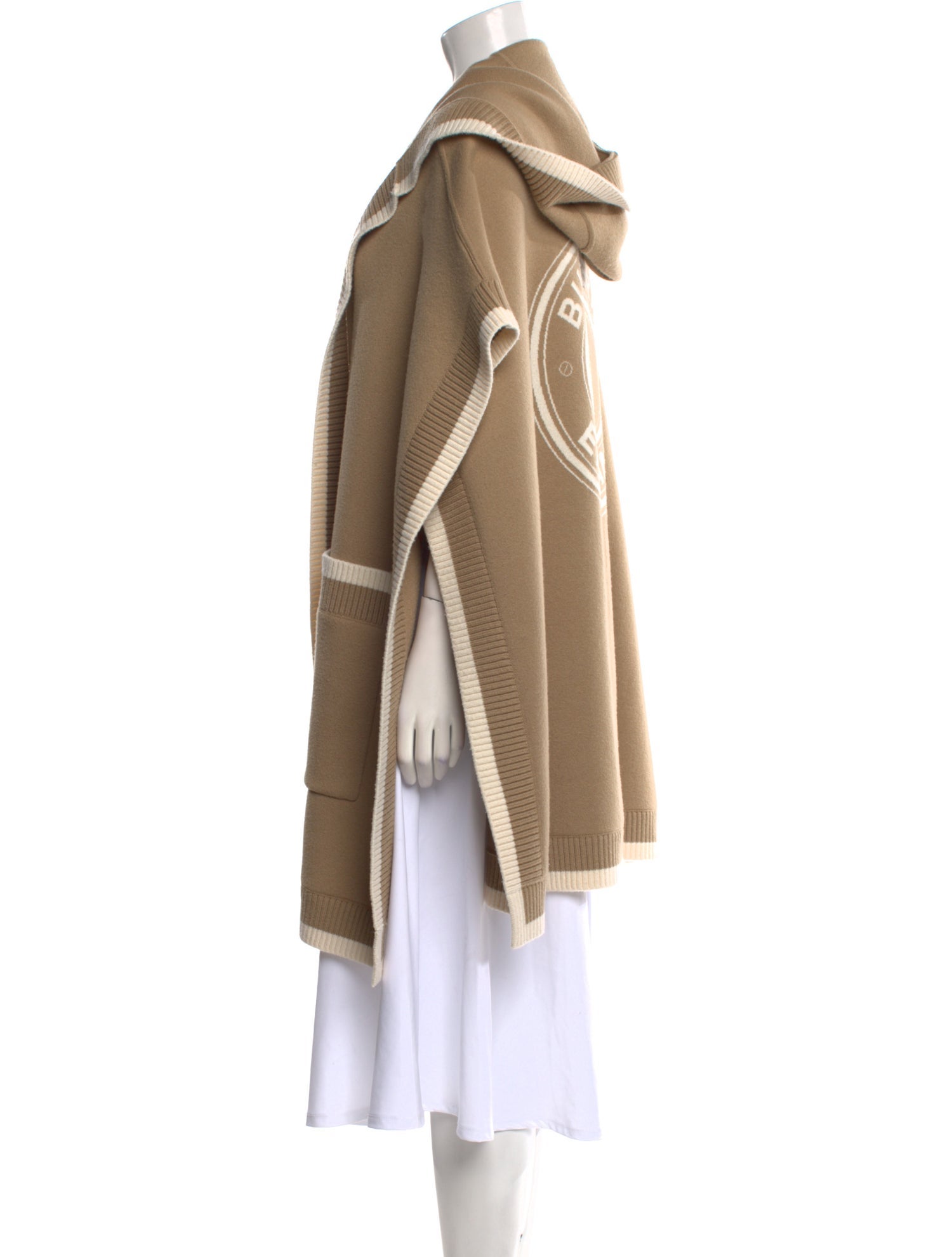 Burberry Wool Colorblock Pattern Sweater