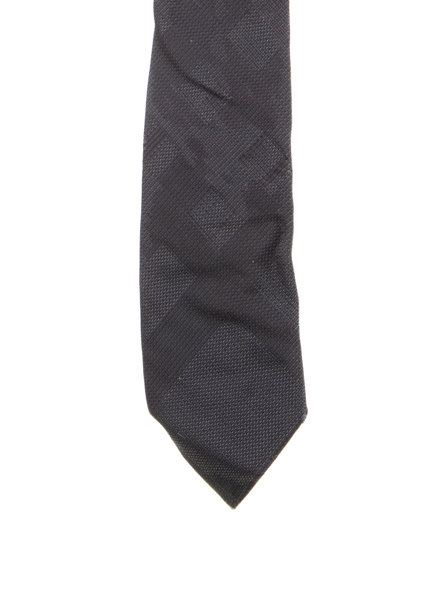 Burberry London Patterned Silk Tie