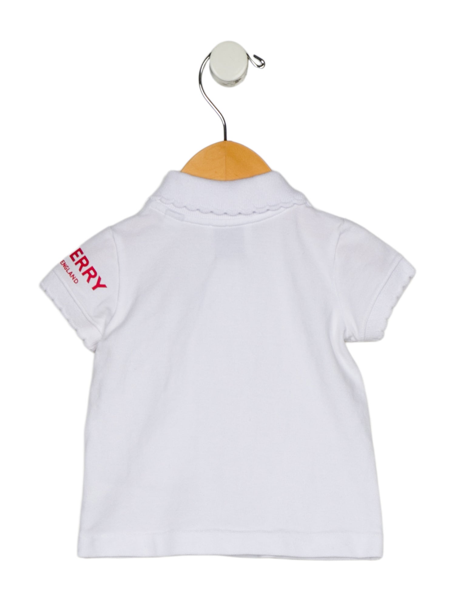 Burberry London Infant girl's short sleeve polo