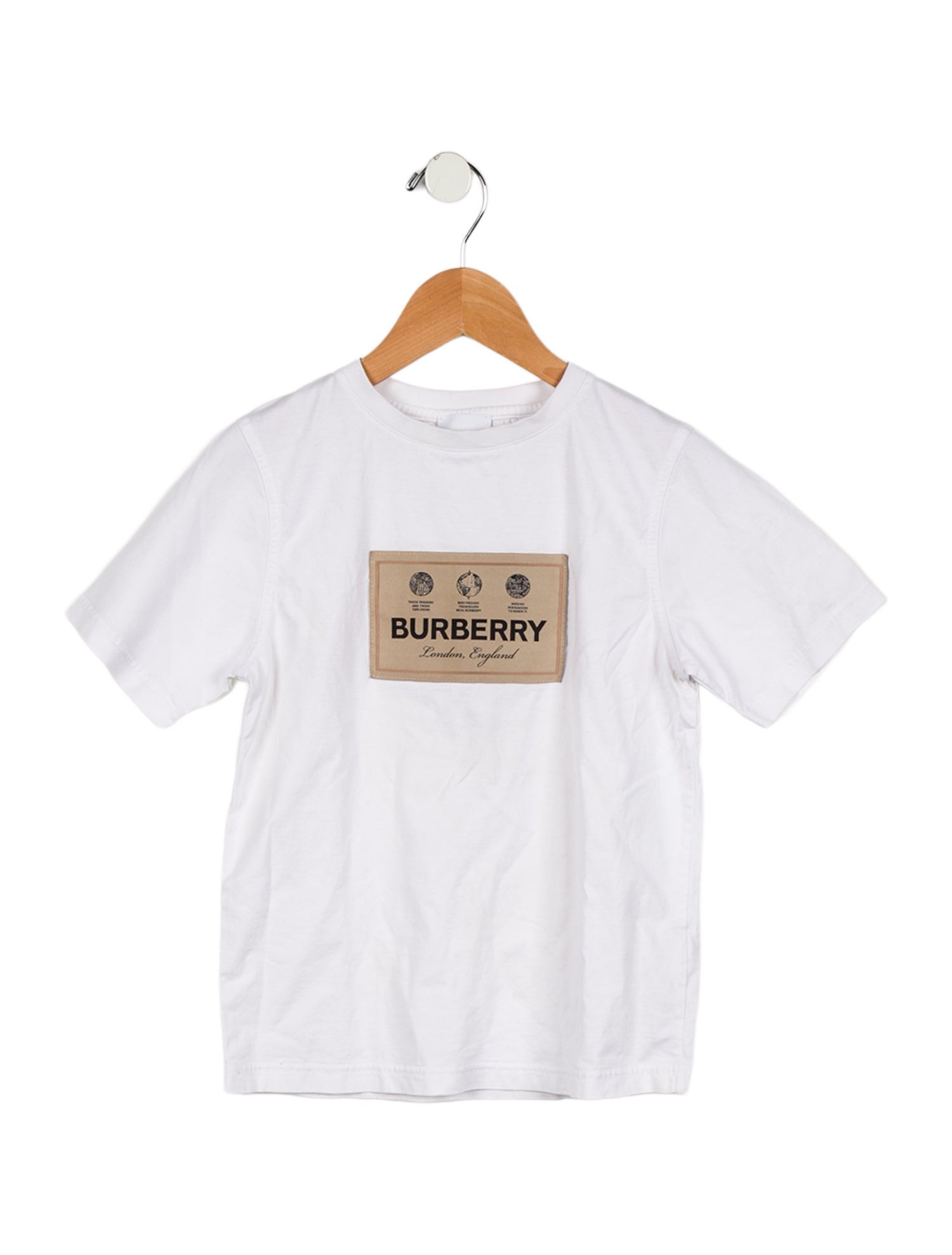 Burberry London Boys' Graphic Printed Short Sleeve T-Shirt