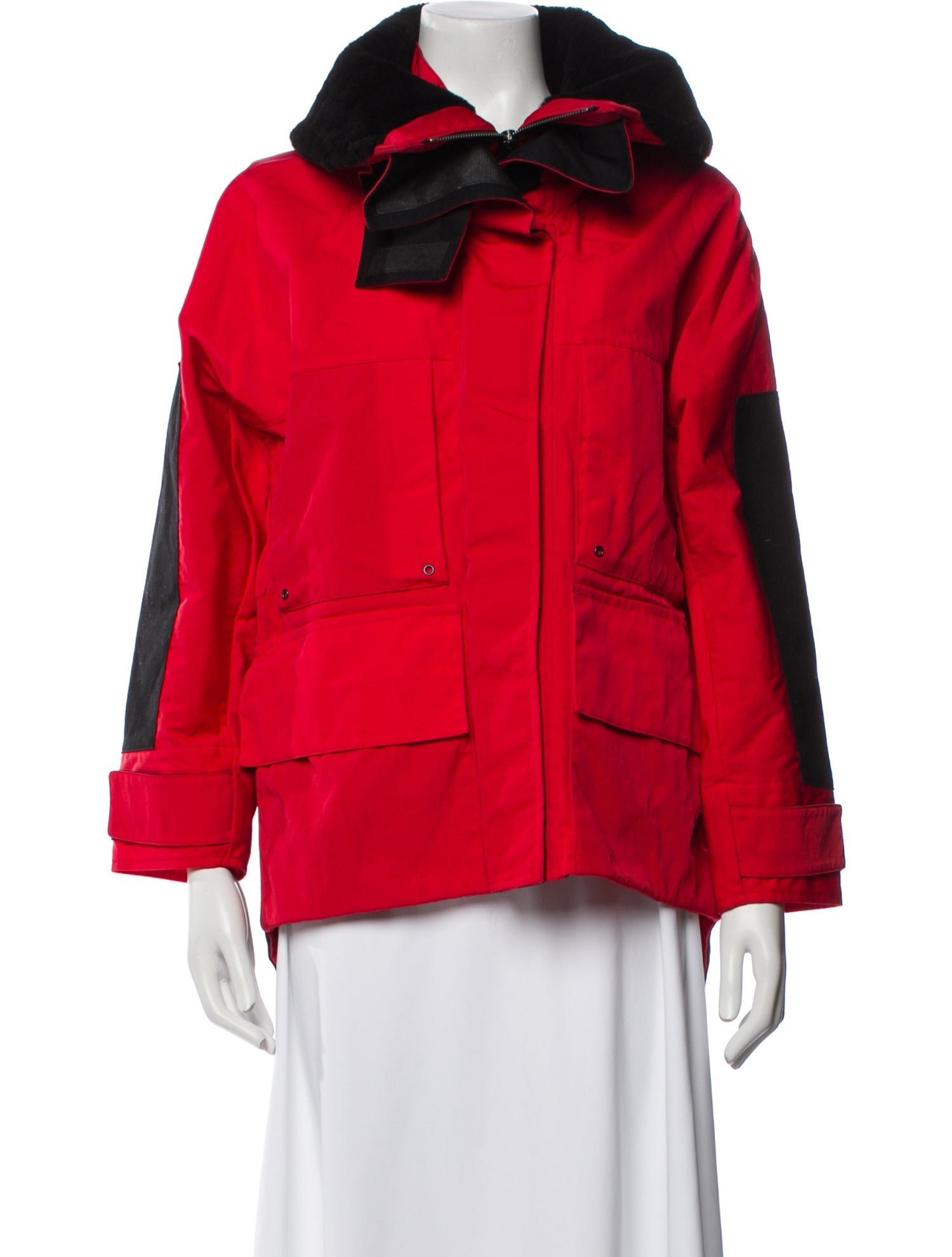 Burberry Nylon Fur Jacket