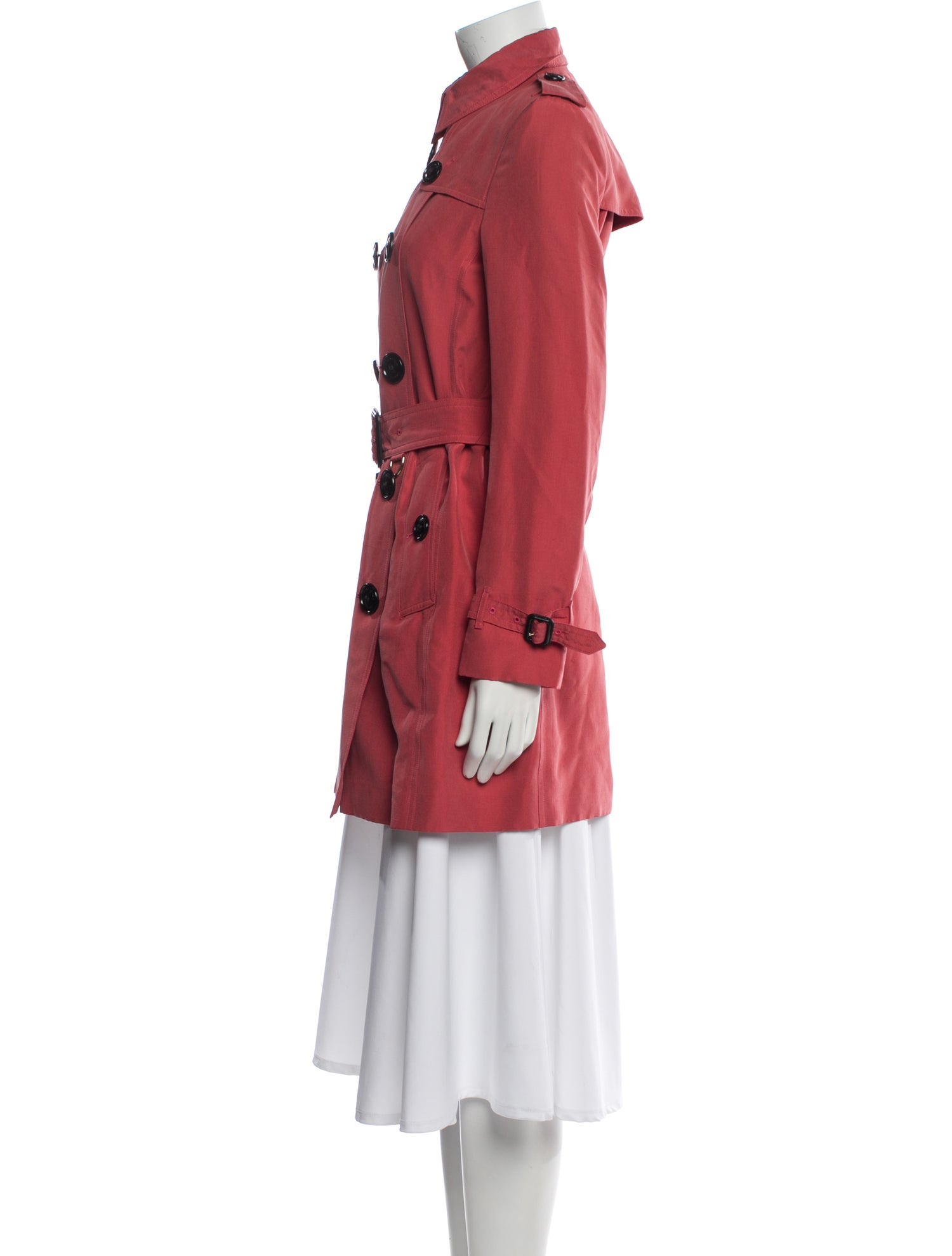 Burberry London Silk Trench Coat