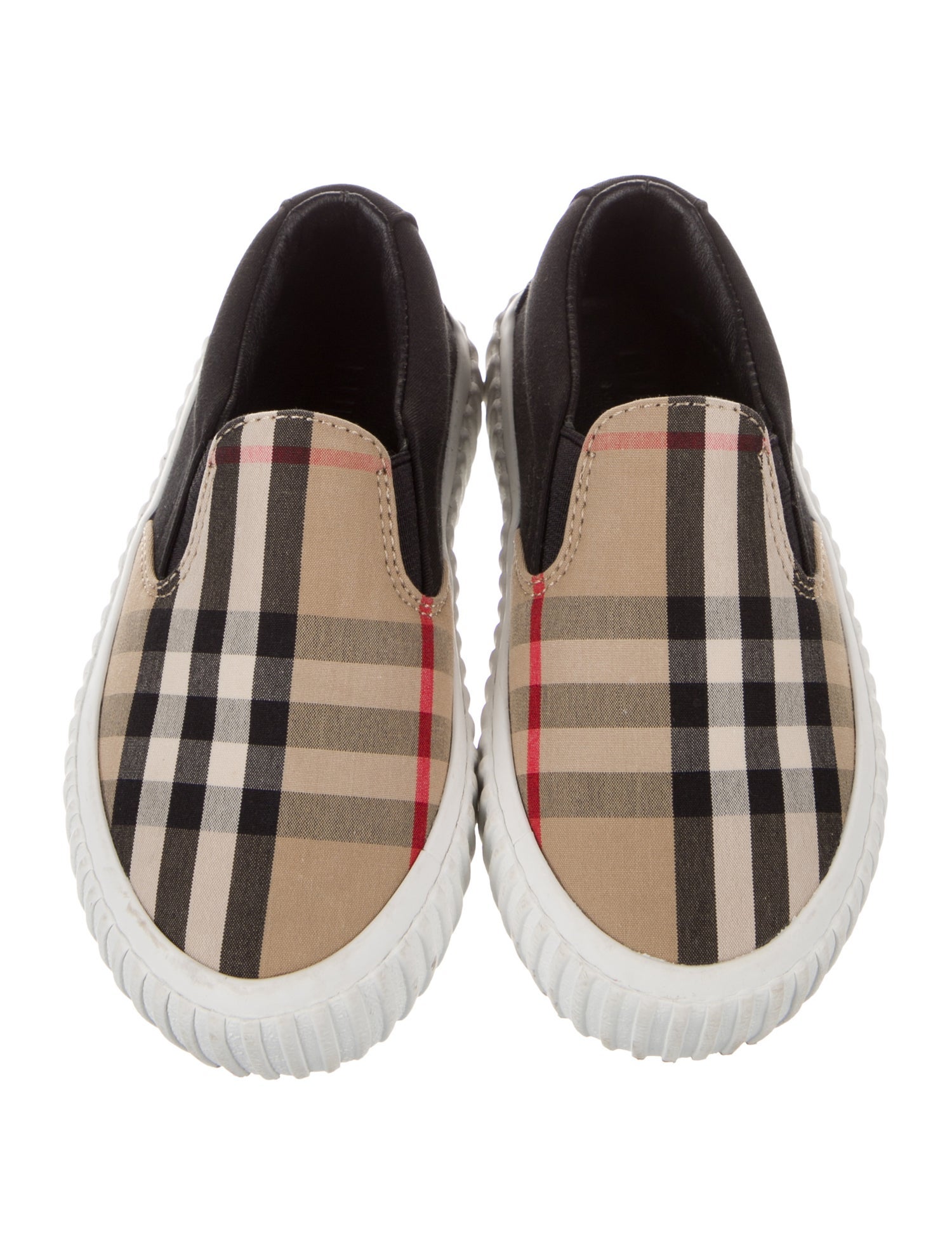 Burberry London Nova Check Print Sneakers
