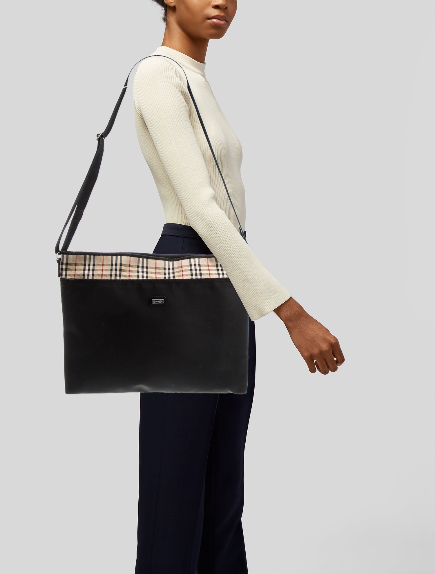 Burberry London House Check Messenger Bag