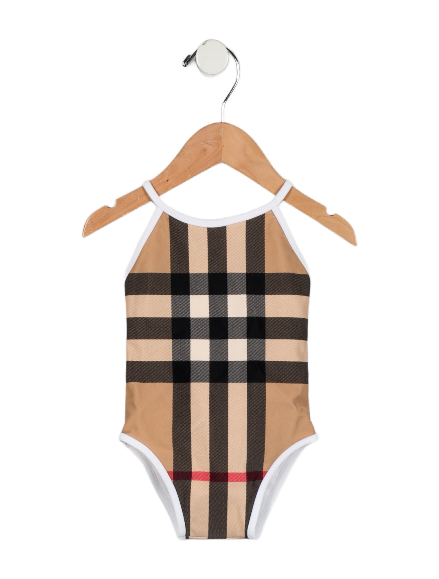 Burberry Toddler Girls' House Check One Piece Swimsuit w/Tags