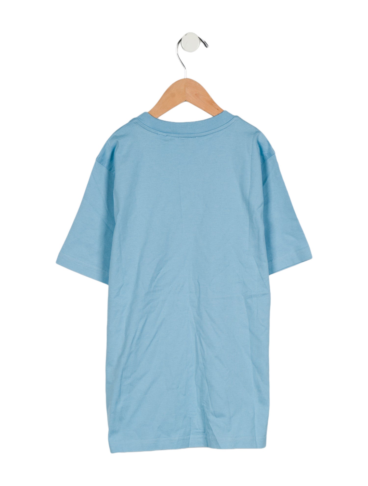 Burberry Crew Neck Three-Quarter Sleeve T-Shirt