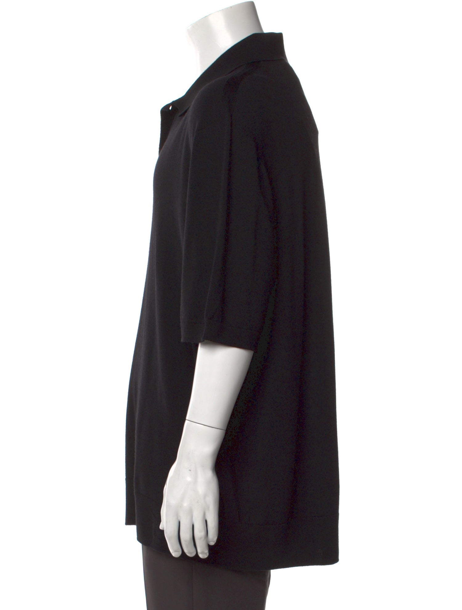 Burberry Wool Collar Polo Shirt w/ Tags