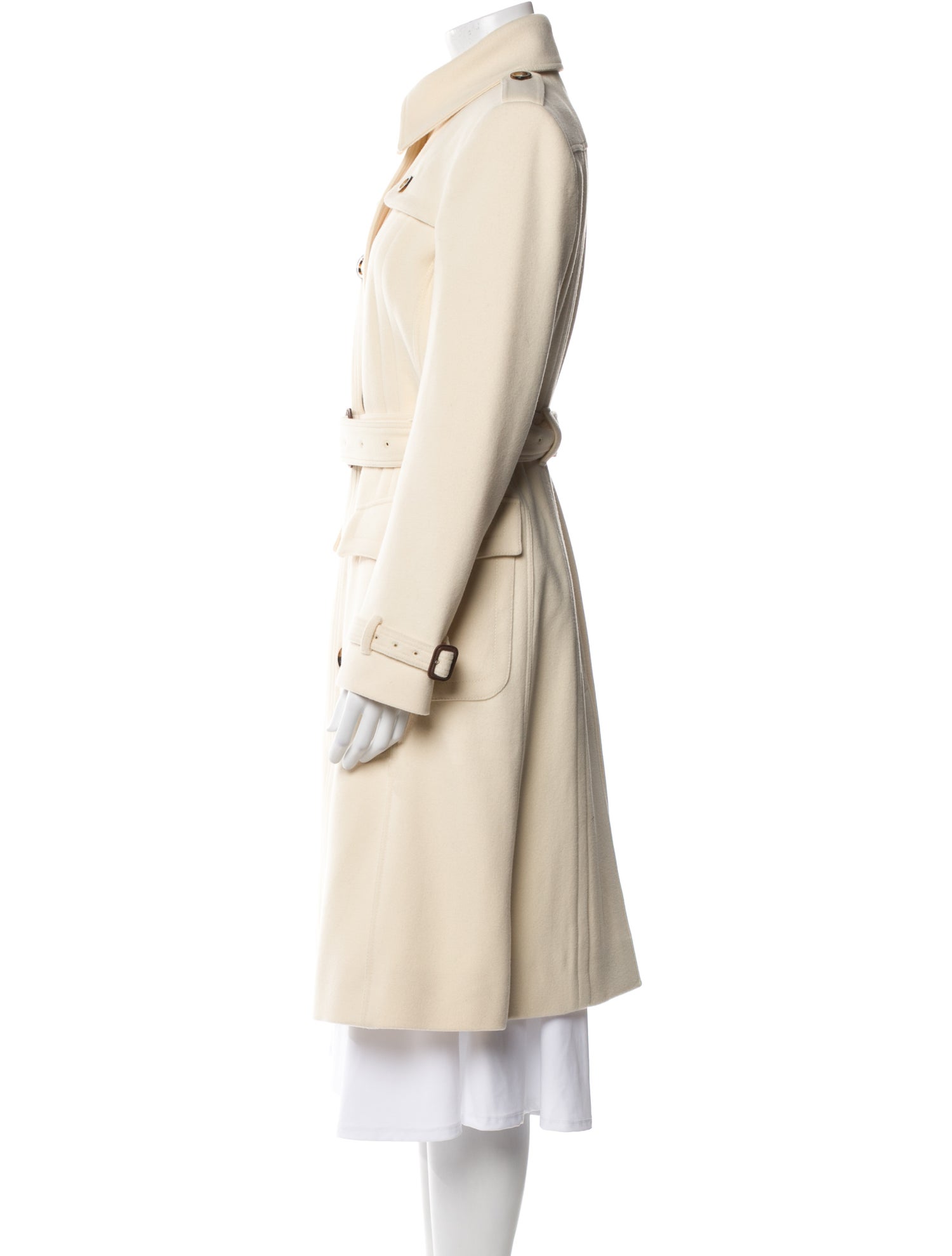 Burberry London Wool Trench Coat w/ Tags