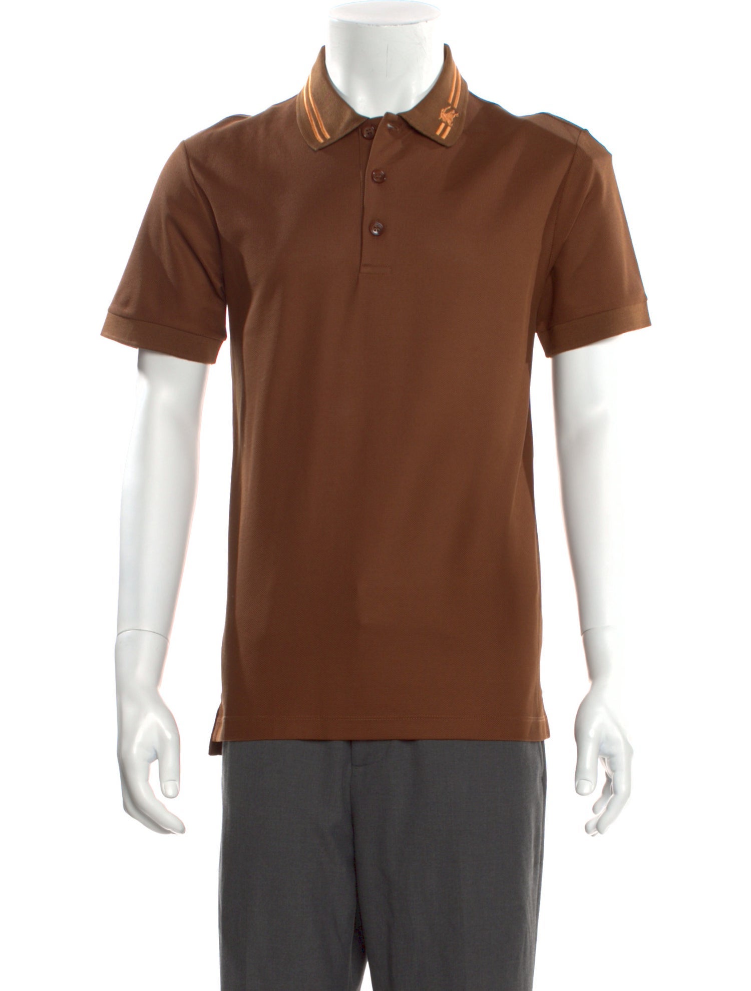 Burberry Collar Short Sleeve Polo Shirt w/ Tags
