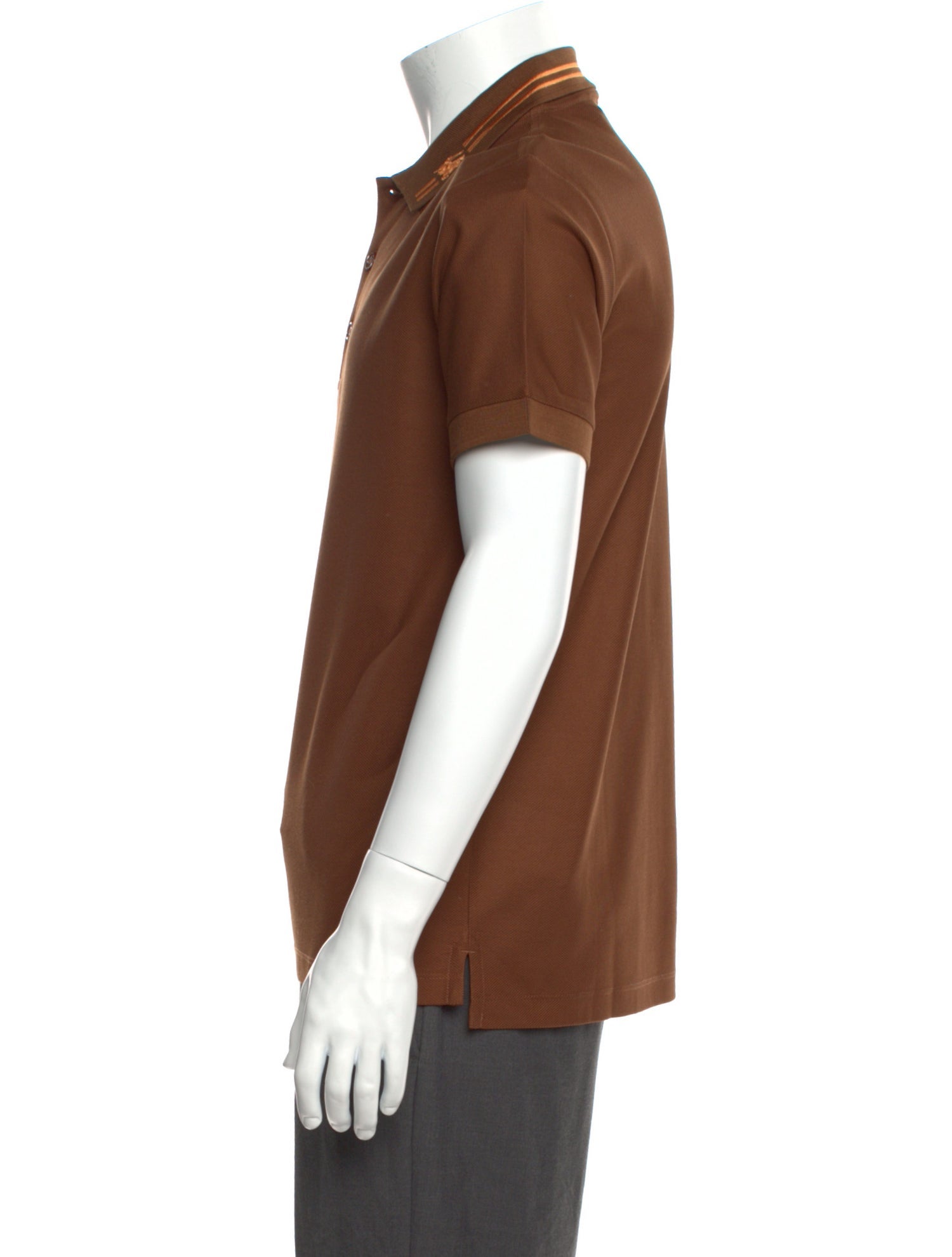 Burberry Collar Short Sleeve Polo Shirt w/ Tags