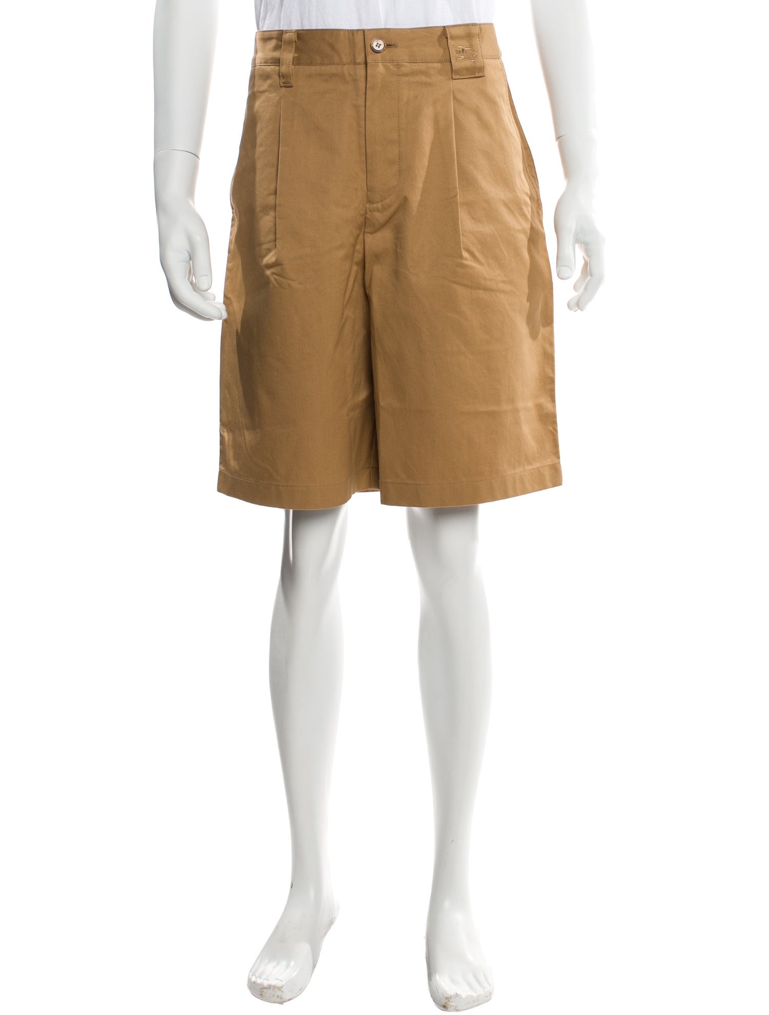 Burberry Flat Front Shorts w/ Tags