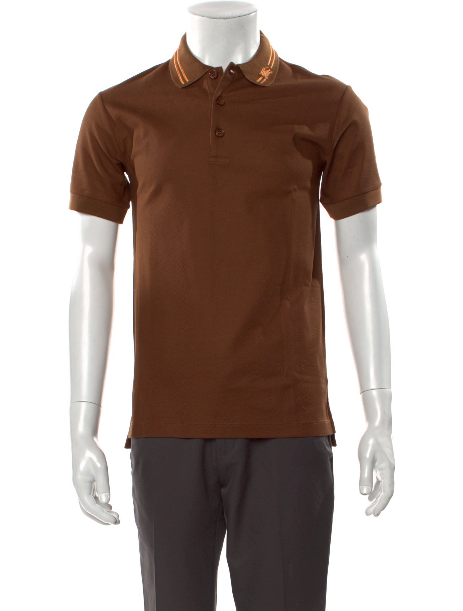 Burberry London Collar Short Sleeve Polo Shirt w/ Tags