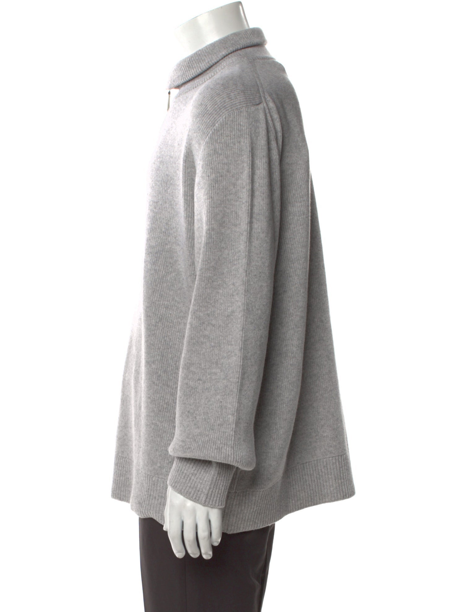 Burberry Cashmere Mock Neck Pullover w/ Tags