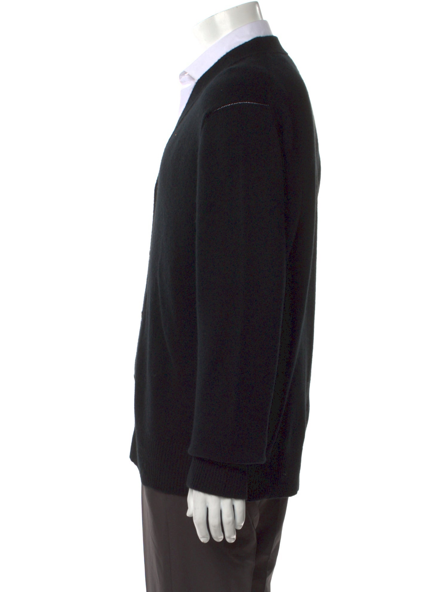 Burberry Cashmere V-Neck Cardigan w/ Tags